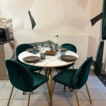 Emerald Chic - Terrace Fiber & Parking - 4 Guests - Ac *