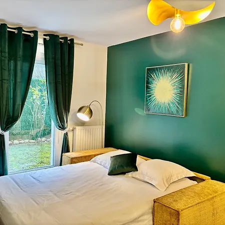 Emerald Chic - Terrace Fiber & Parking - 4 Guests - Ac *