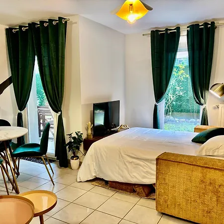 Appartement Emerald Chic - Terrace Fiber & Parking - 4 Guests - Ac Saint-Priest (Rhone)