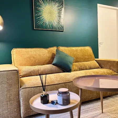 Emerald Chic - Terrace Fiber & Parking - 4 Guests - Ac * Saint-Priest (Rhone)